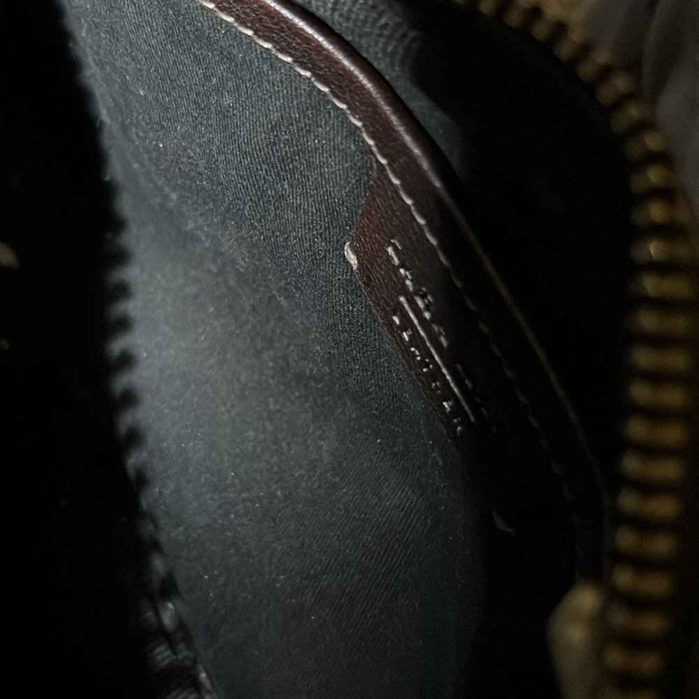 Brown Leather Men's Bag - Picture 5 of 9